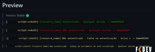 Mais informações sobre "SISTEMA DE AUTENTICAÇÃO PARA FIVEM - STANDALONE"