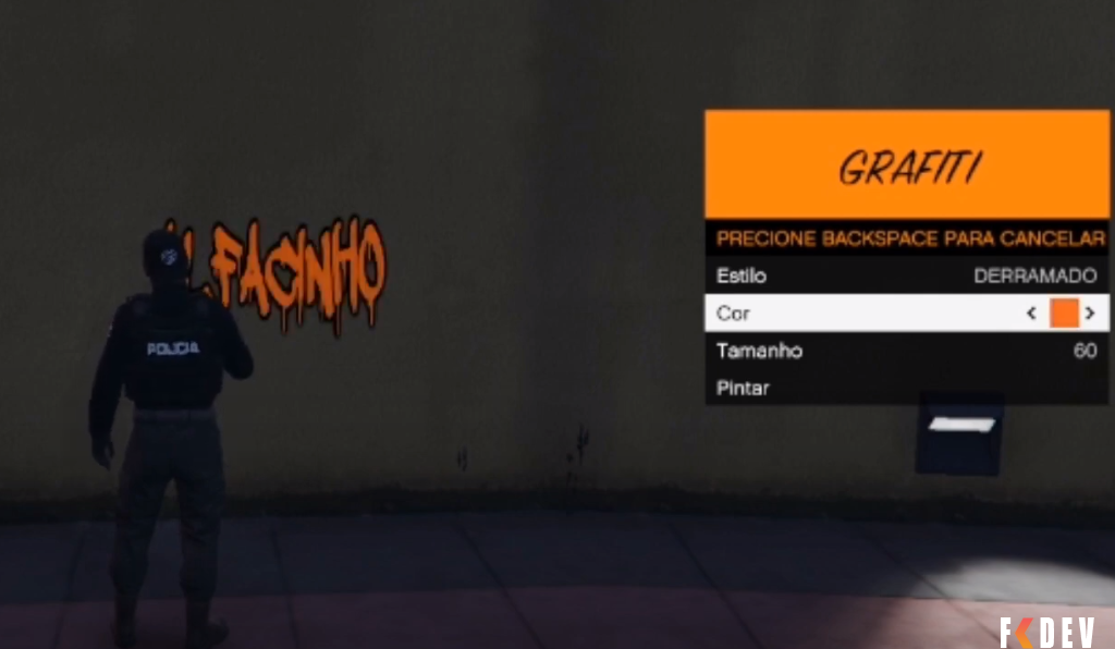 Script de Pichação / Spray / Grafite para sua cidade!