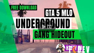 GANG UNDERGROUND HIDEOUT FIVEM / MAPA SUBTERRANEO PARA FACÇÕES FIVEM