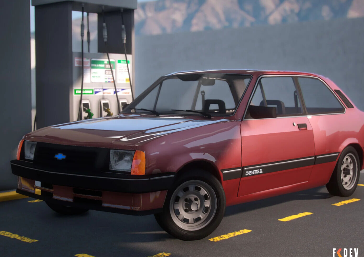 Chevrolet Chevette 1988 GTA RP FIVEM