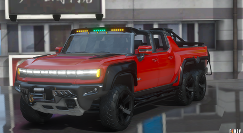 Mais informações sobre "HUMMER GMC EV 6x6 GTA RP FIVEM"