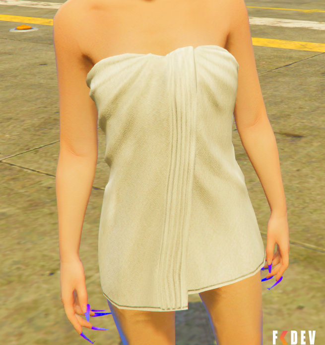 TOALHA / ROUPA PARA GTA RP FIVEM