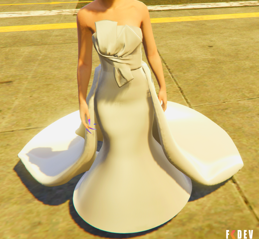 VESTIDO / ROUPA NOIVA PARA GTA RP FIVEM