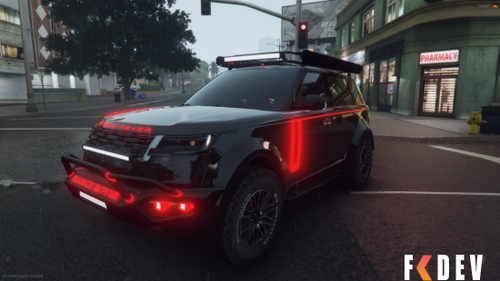 Mais informações sobre "Range Rover Destroyer ANIMATED GTA RP FIVEM"