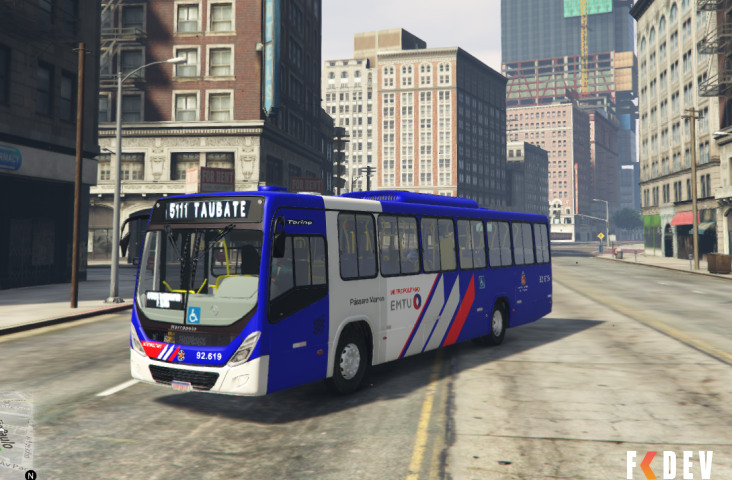 Ônibus EMTU GTA RP FIVEM