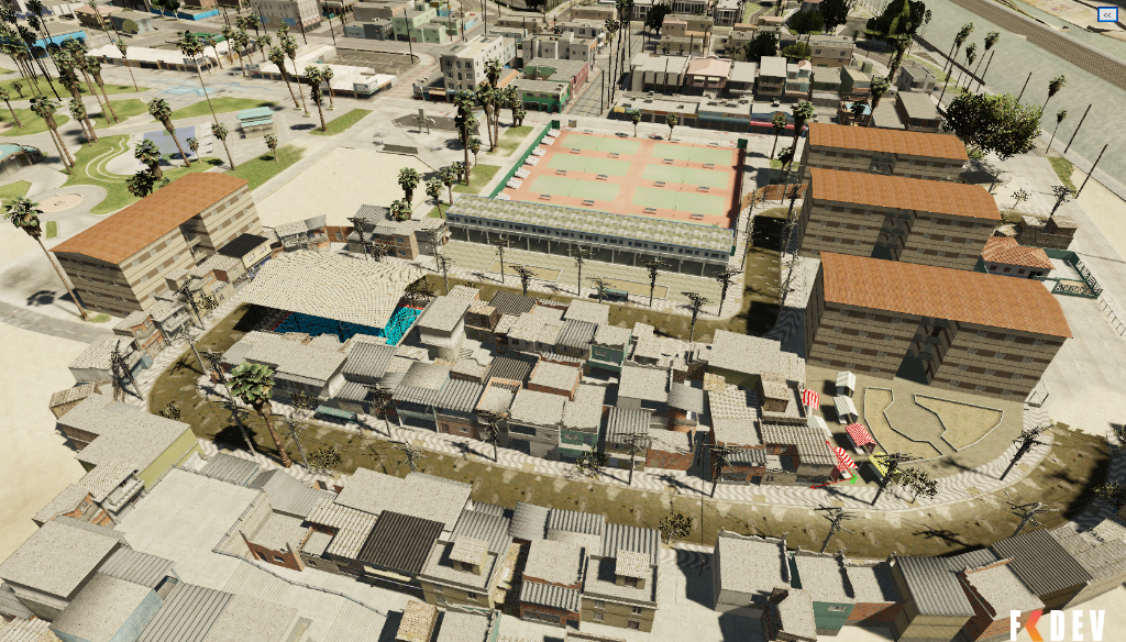 FAVELA DA PRAIA GTA RP FIVEM