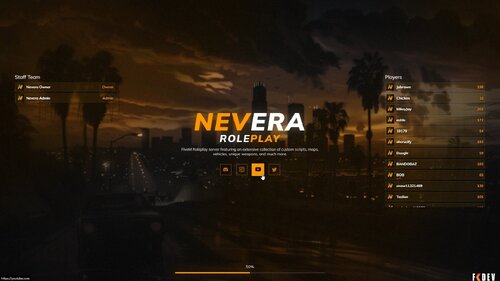 Mais informações sobre "LOADSCREEN / TELA DE CARREGAMENTO PARA GTA RP FIVEM - COM VÁRIAS CORES PARA CUSTOMIZAR"