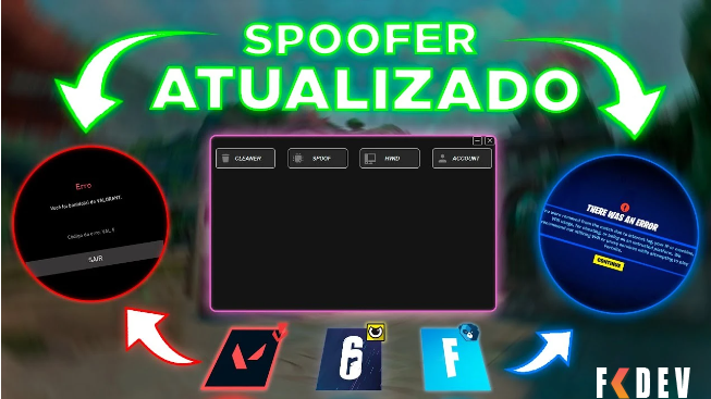 Spoofer Hwid Vitalício - Removedor de BAN - VALORANT / FIVEM / CSGO / PUGB / COD E OUTROS