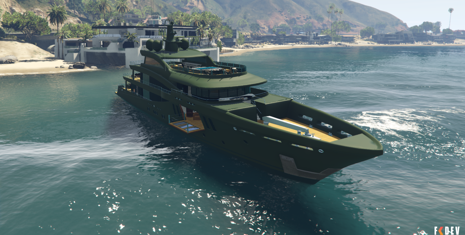 NAVIO DECORADO GTA RP FIVEM