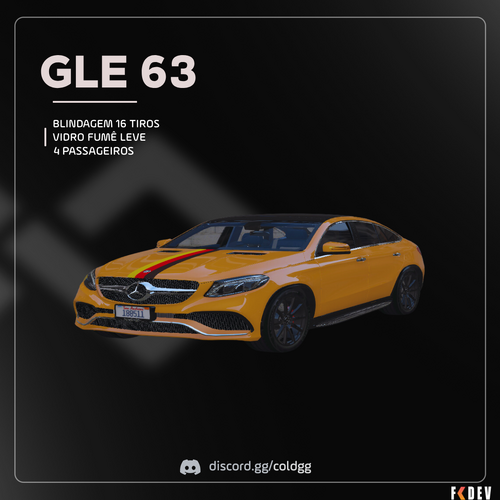 Mais informações sobre "GLE 63 GTA RP FIVEM"