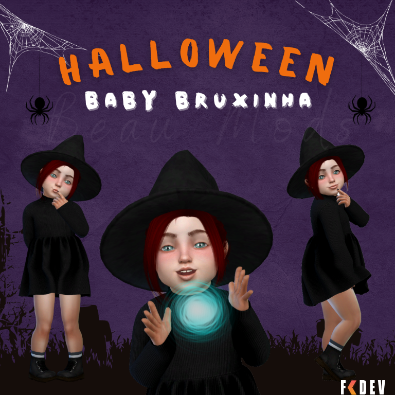 BABY BRUXINHA HALLOWEEN GTA RP FIVEM