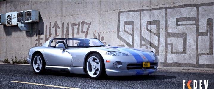 1993 Dodge Viper RT-10 Roadster GTA RP FIVEM