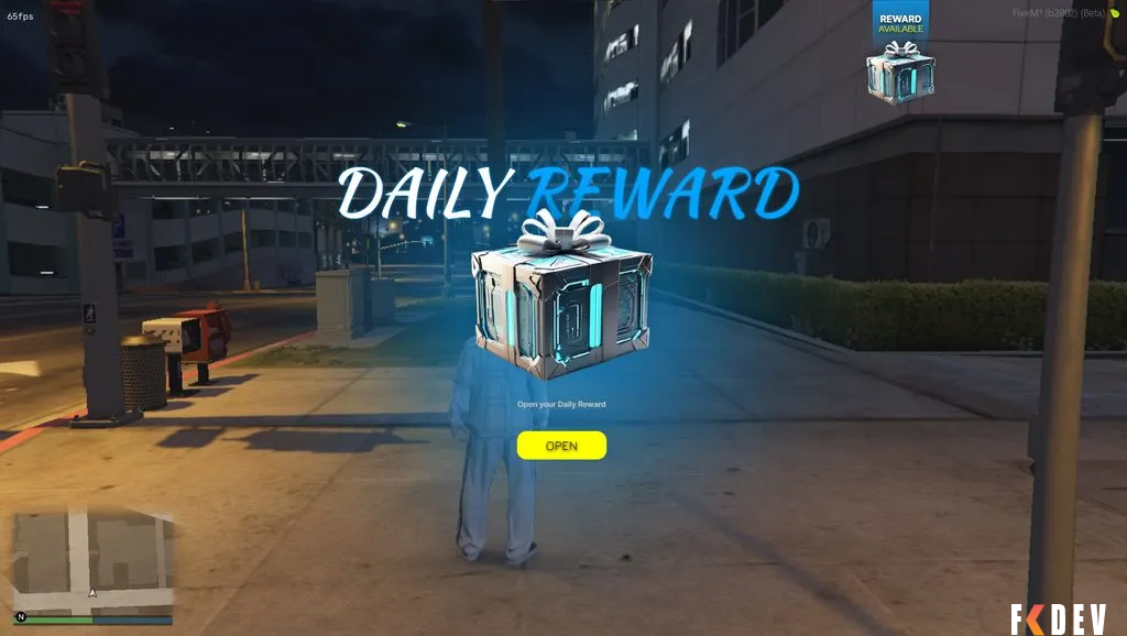 VD DAILY REWARD GTA RP FIVEM