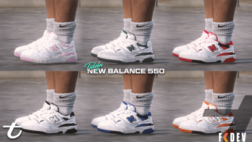 Mais informações sobre "TÊNIS NEWBALANCE 550 GTA RP FIVEM"