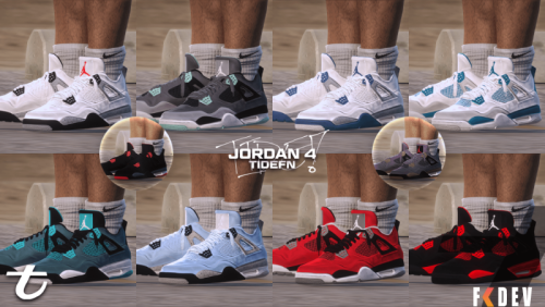 Mais informações sobre "Air Jordan 4 FIVEM"