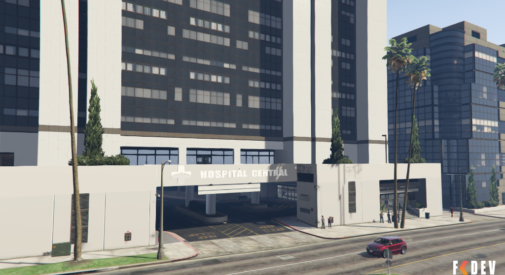 MAPA HOSPITAL CENTRAL PARA GTA RP FIVEM