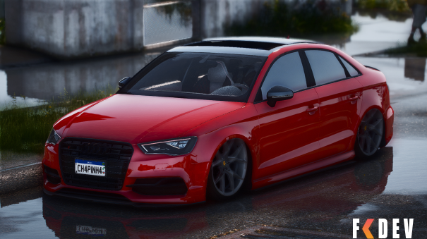 MOD CARRO AUDI S3 PARA GTA RP FIVEM