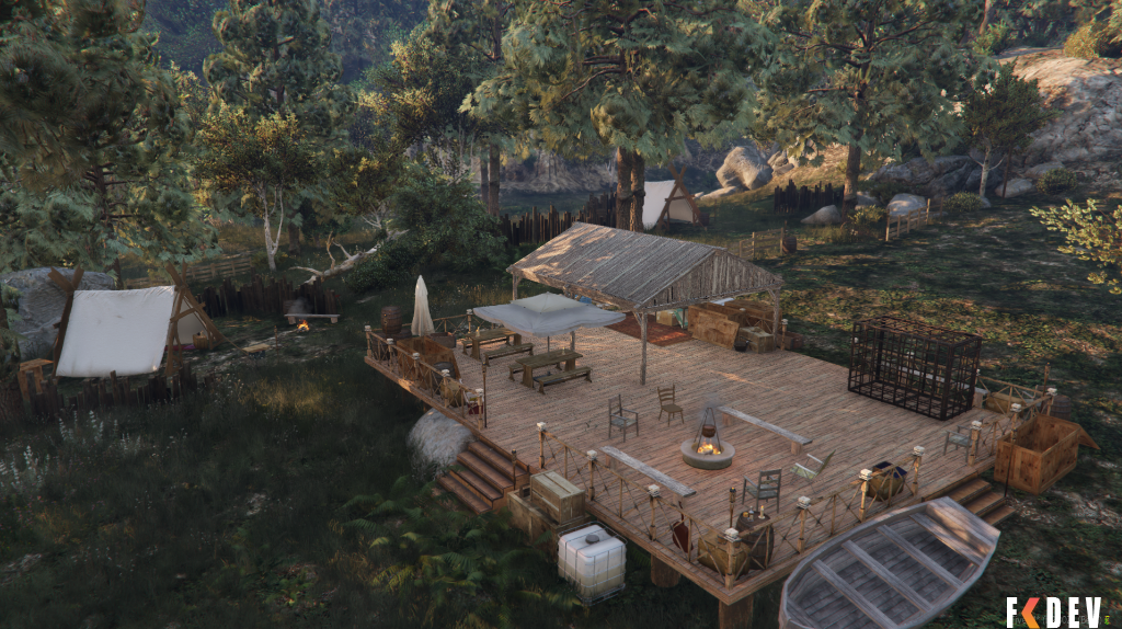 Mapa Wolf Camp para GTA RP FIVEM