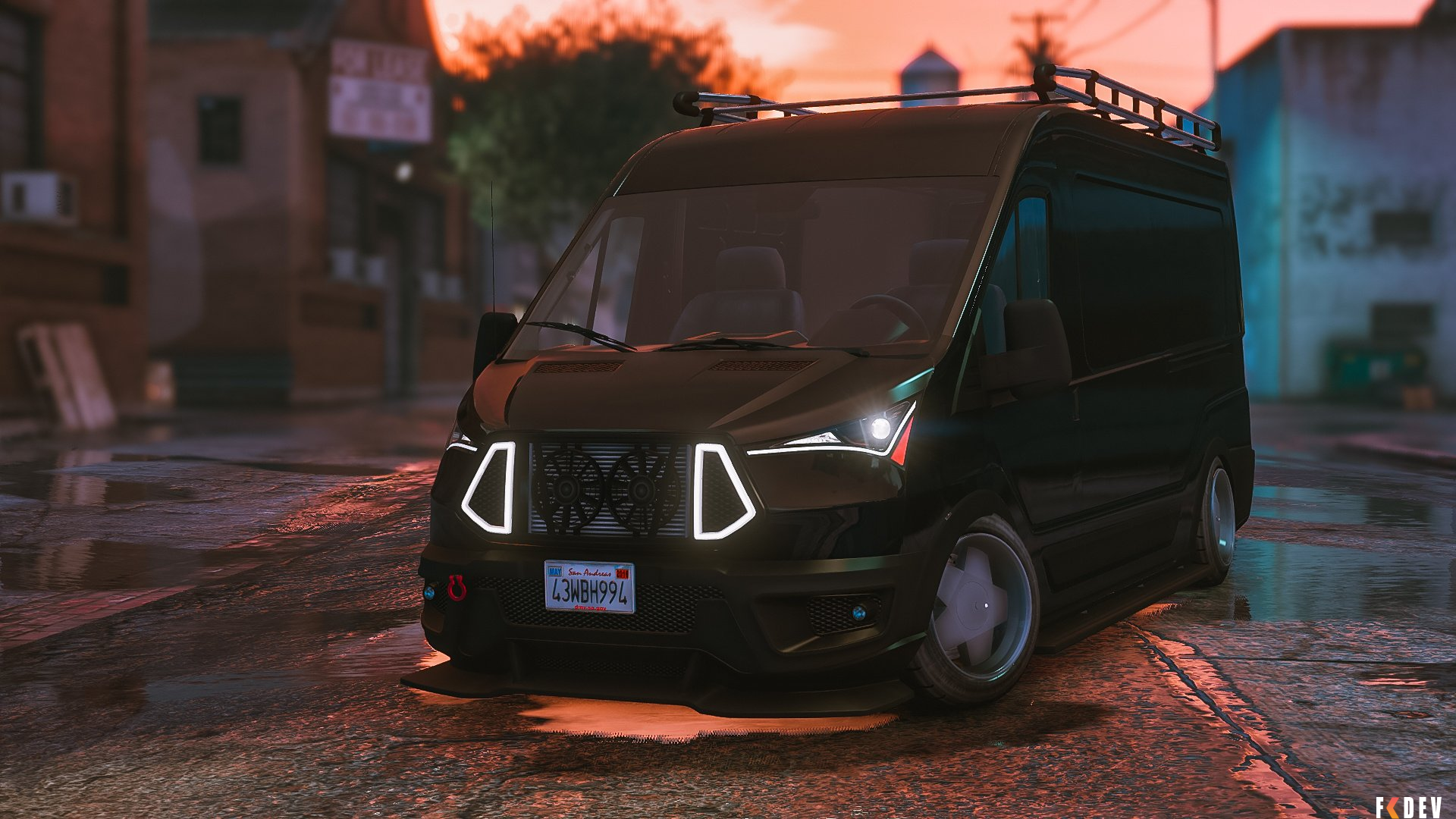 VAN UTILITARIA PARA GTA RP FIVEM