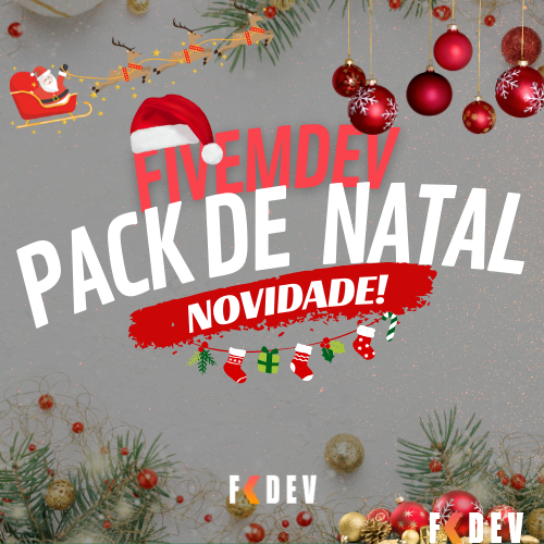 Mais informações sobre "PACK DE NATAL / CHRISTMAS XMAS PACK GTA RP FIVEM"