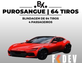 FERRARI PUROSANGUE BLINDADO PARA GTA RP FIVEM