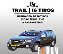 TRAILBLAZER BLINDADA GTA RP FIVEM