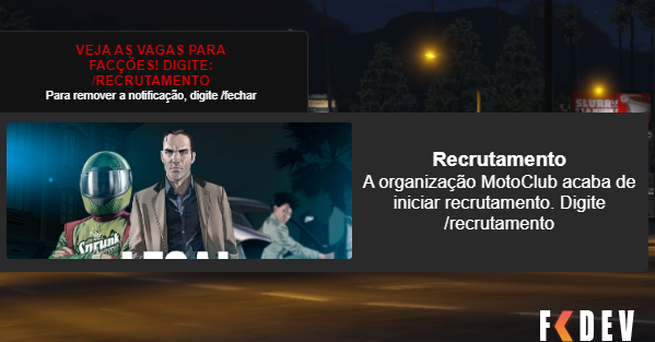 SCRIPT DE RECRUTAMENTO HAVANA PARA GTA RP FIVEM