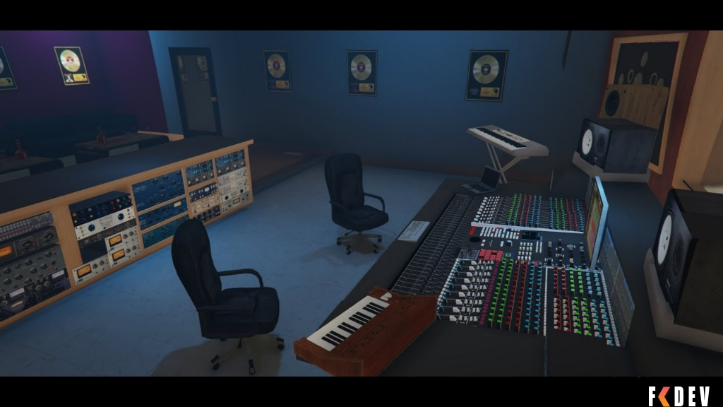 LOUNGEBAR E STUDIO DE MUSICA PARA GTA RP FIVEM