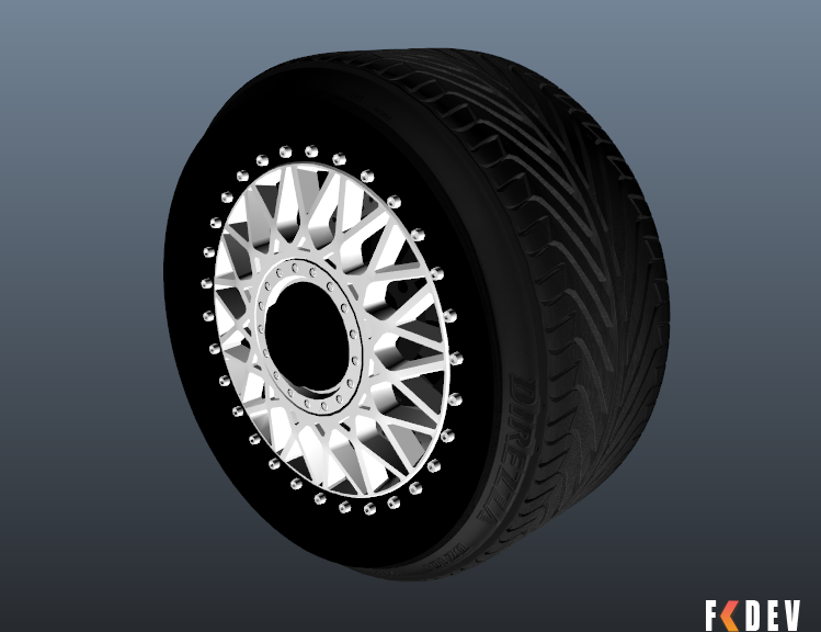 Roda/wheel razdva 100 para fivem