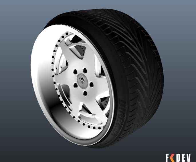 Rodas/wheel razdva 50 para fivem