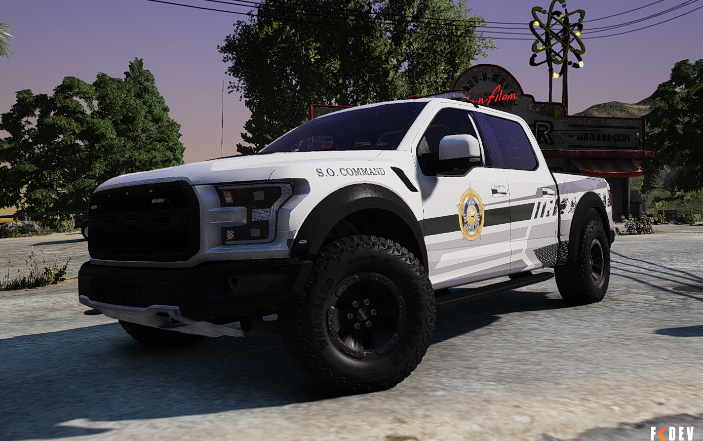 2017 Ford Raptor Command PARA GTA RP FIVEM