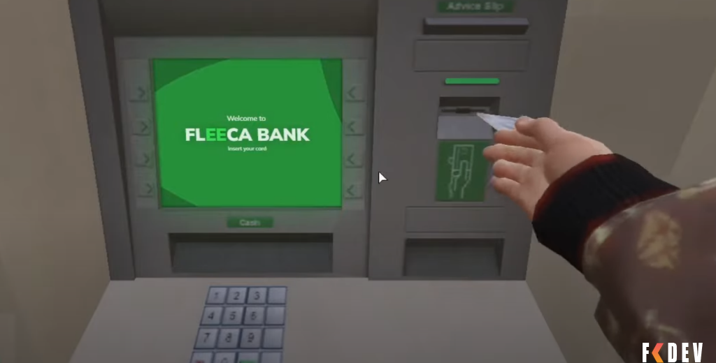 CAIXA ELETRONICO REALISTA