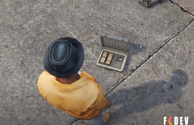 MALETA COM BOMBA PARA GTA RP FIVEM