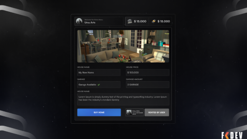Mais informações sobre "Advanced house system (Metadata, garage, friends system ) / SISTEMA DE CASA AVANÇADO"