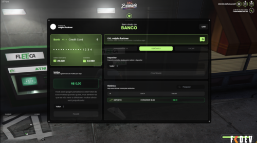 Mais informações sobre "BANCO / BANK DO BALNEÁRIO ROLEPLAY"