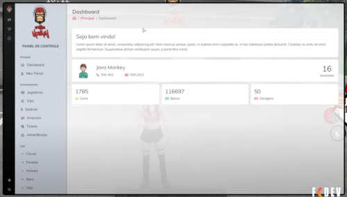 Mais informações sobre "PAINEL ADMIN / MDT MONKEY V2 - OPEN SOURCE"