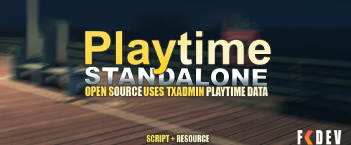 Mais informações sobre "Playtime via txAdmin data"
