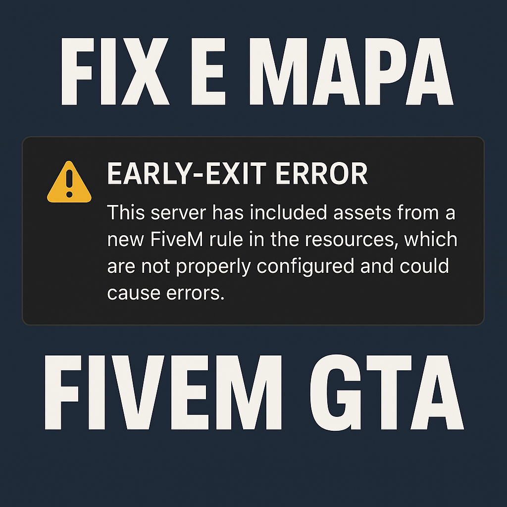 FIX Erro Early-Exit / Assets