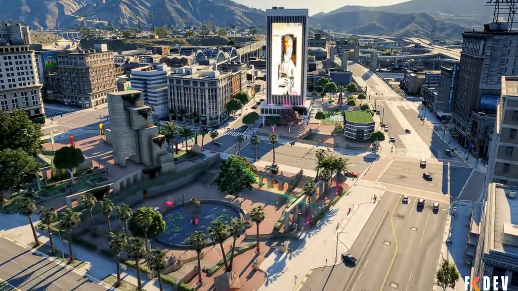 PRAÇA ULTRARREALISTA PARA GTA RP FIVEM