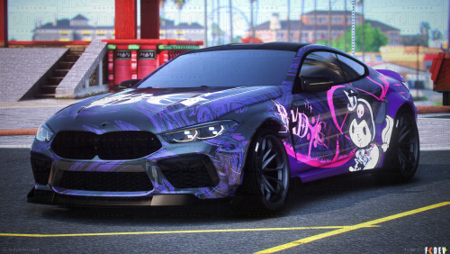 Mais informações sobre "BMW HELLO KITTY CUSTOMIZADA"