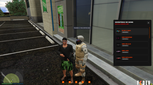 Mais informações sobre "PAINEL DE SKIN DE ARMAS / PANEL SKIN WEAPON"