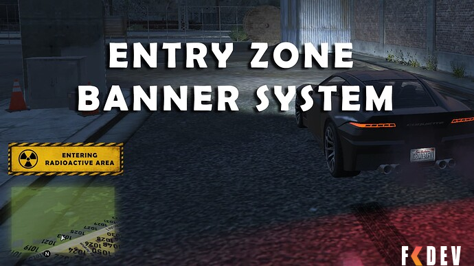 Entry Zone Banner System — Customizable Banners & Sounds