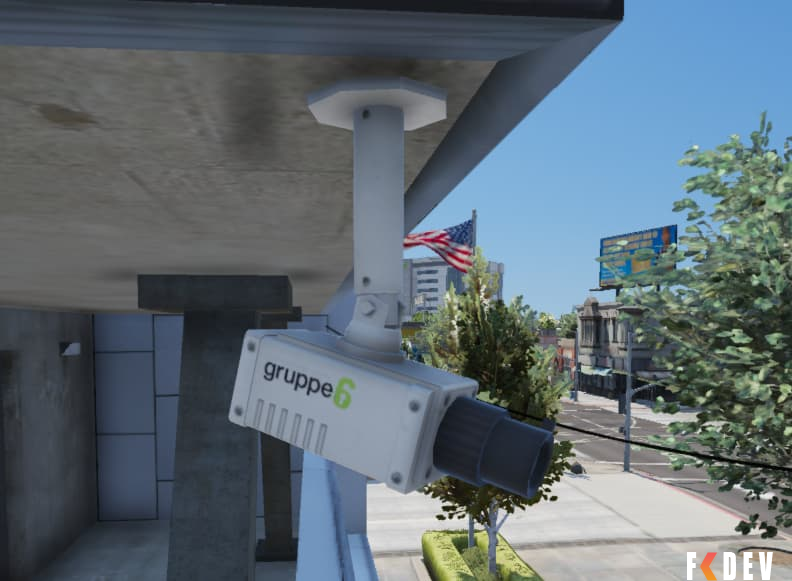 SISTEMA DE MONITORAMENTO DE CAMÊRA, QUASE STANDALONE - FIVEM