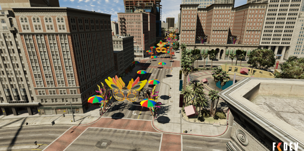 PROPS DE CARNAVAL + PALCO NO LAGO