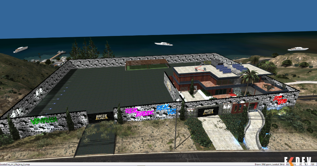 BRATVA COM MURO E MEGA GARAGEM