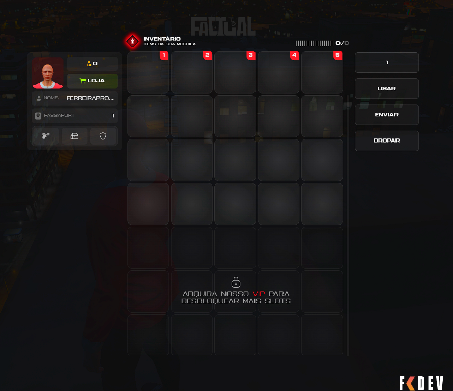 INVENTÁRIO COM ATALHOS COMPLETO