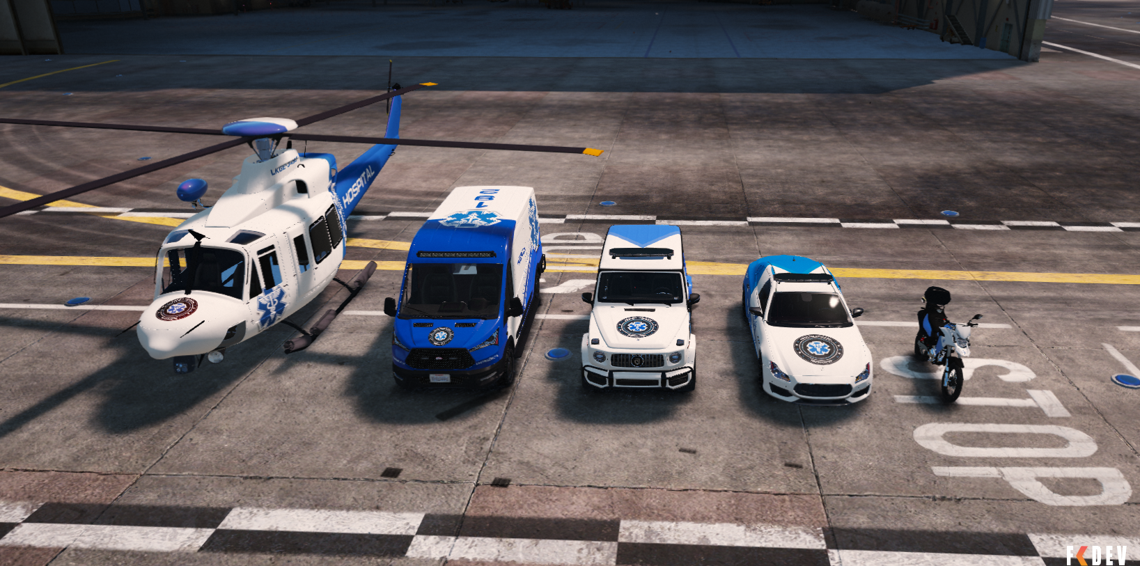 PACK DE VIATURAS DO HP / HOSPITAL