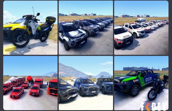 PACK COMPLETO DE VIATURAS SP VERSÃO ATUALIZADA
