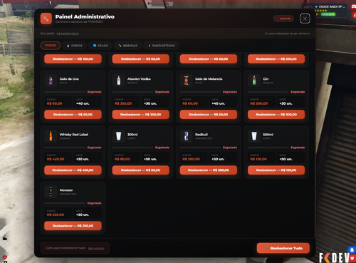 Screenshot 6444 - SISTEMA DE COPÃO / ADEGA + PAINEL ADMINISTRATIVO E LOJINHA