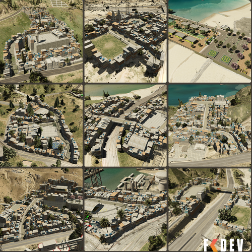 Mais informações sobre "PACK DE FAVELAS BRASIL RP (VIDIGAL MAPS)"